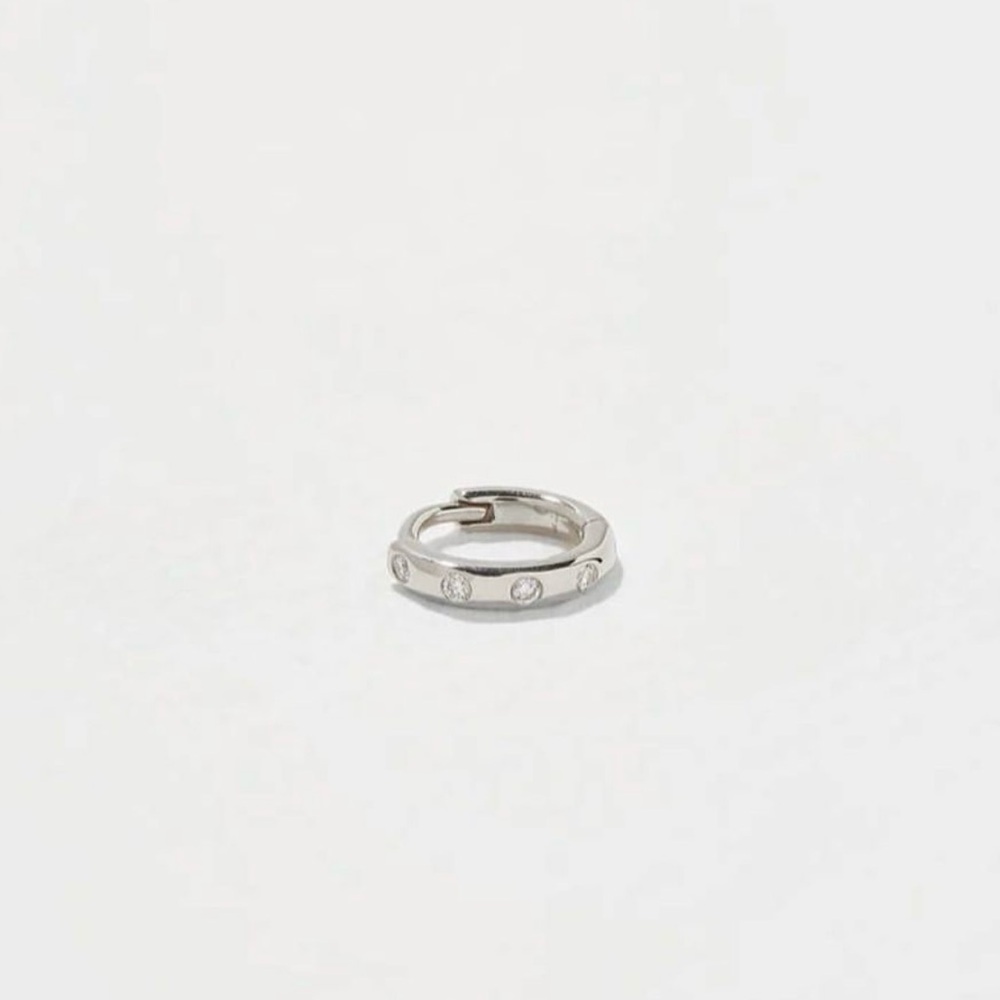 New Pamela Love Diamond Huggie